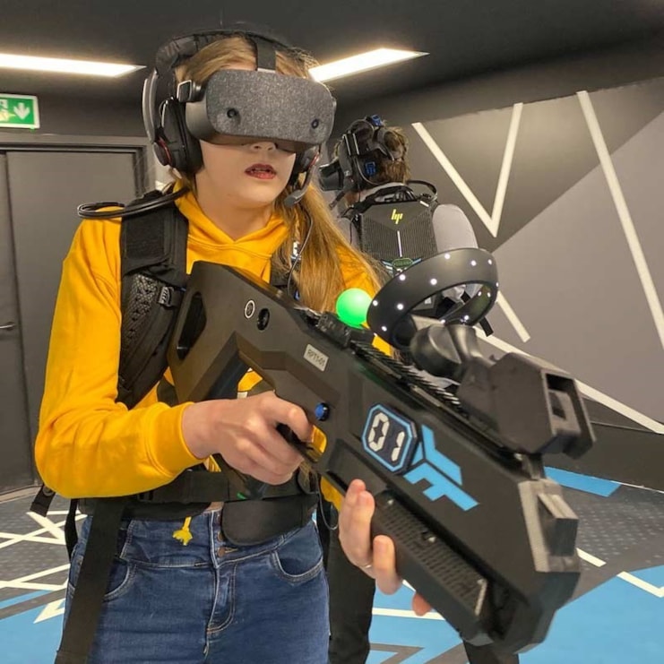 Ultimate Free Roam Virtual Reality Experience for Two at Zero Latency Ultimate Free Roam Virtual Reality Experience for Two at Zero Latency