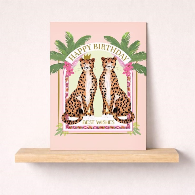 Birthday Card - Leopards Birthday Card - Leopards