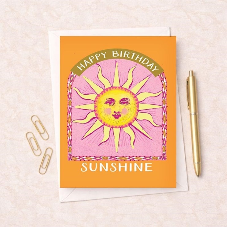 Birthday Card - Birthday Sunshine