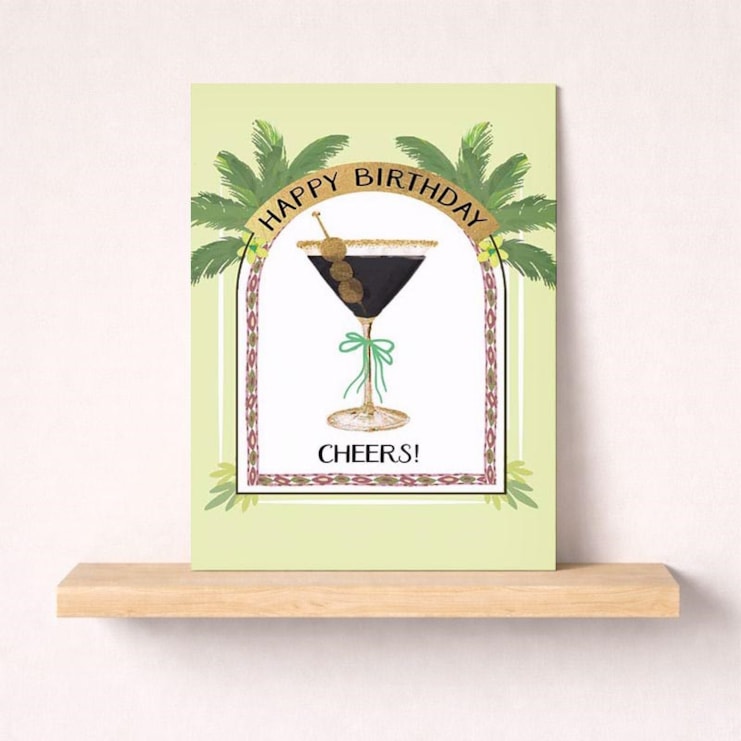 Birthday Card - Espresso Martini Birthday Card - Espresso Martini
