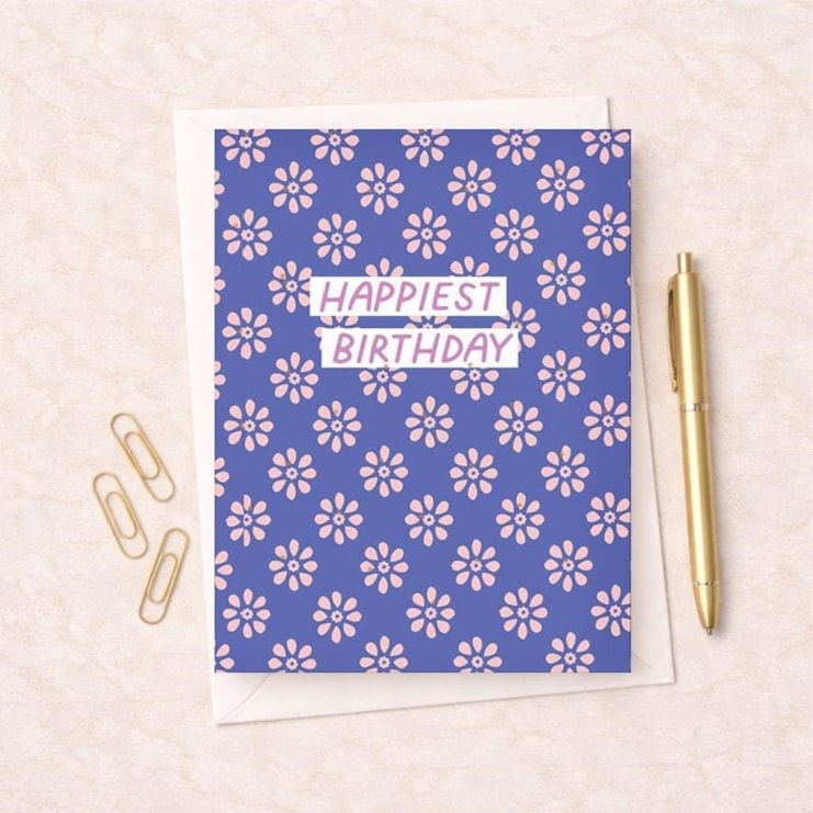 Birthday Card - Happiest Birthday