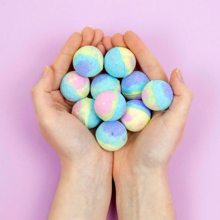 Unicorn Poo Bath Bombs