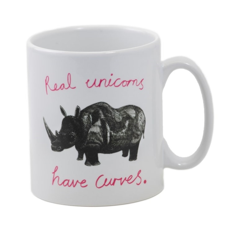 Real Unicorns Have Curves Mug Real Unicorns Have Curves Mug