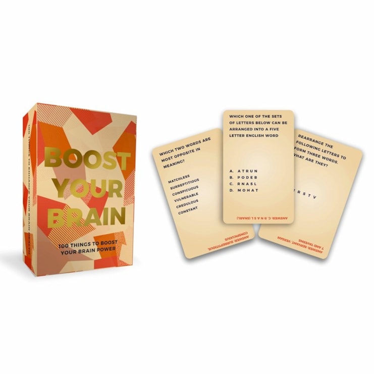 100 Boost your Brain Cards 100 Boost your Brain Cards