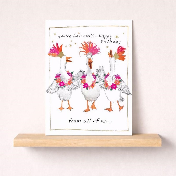 Large Birthday Card - You're How Old? Large Birthday Card - You're How Old?