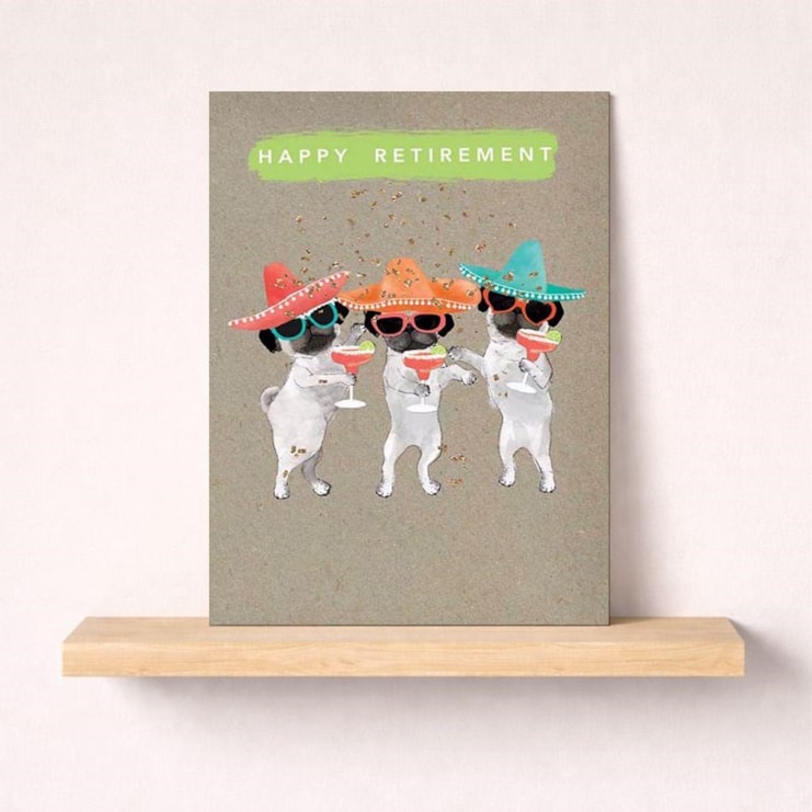 Large Retirement Card - Margarita Party Large Retirement Card - Margarita Party