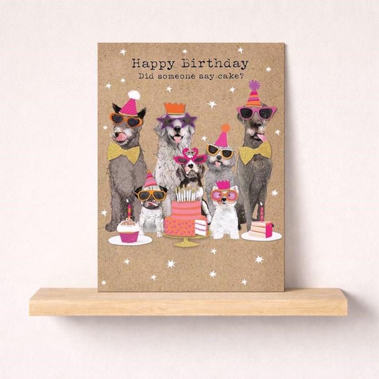 Large Birthday Card - Someone Say Cake?