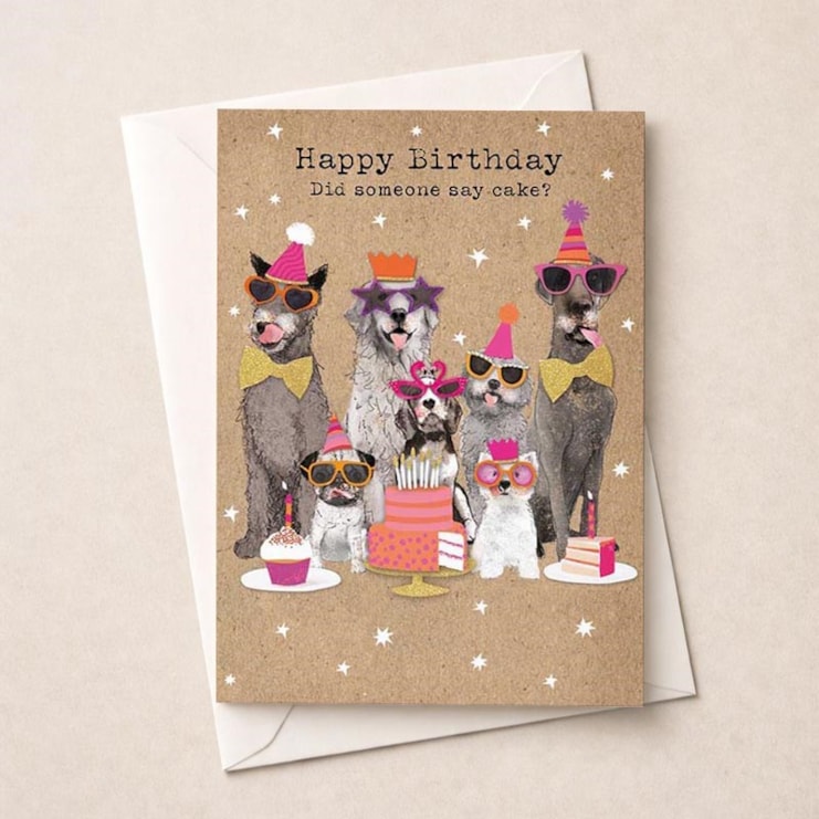 Large Birthday Card - Someone Say Cake?