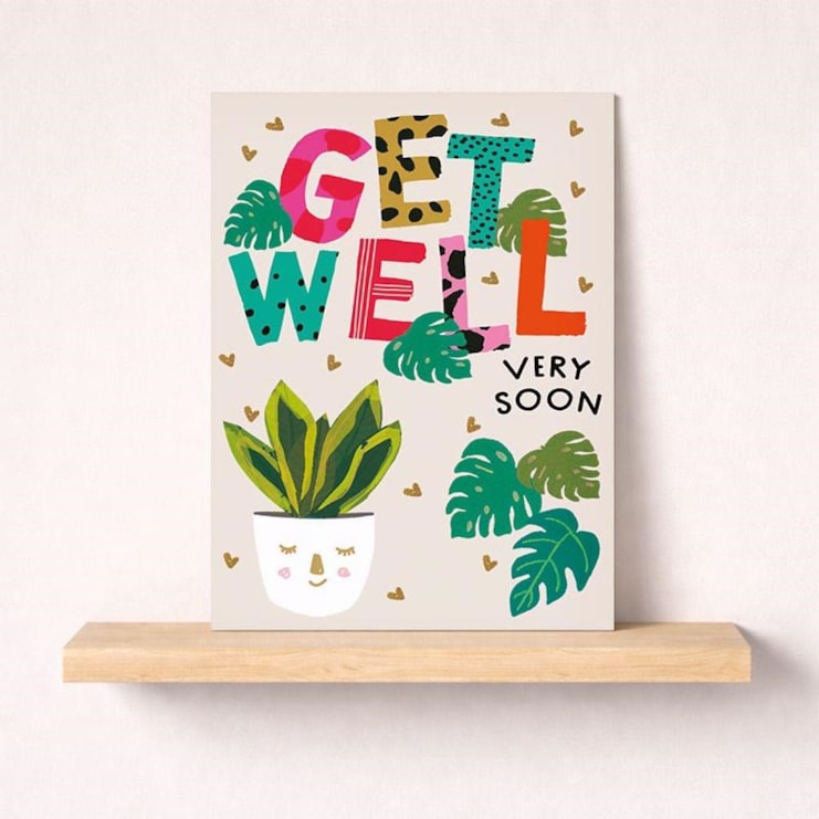 Large Get Well Soon Card - Get Well Very Soon Large Get Well Soon Card - Get Well Very Soon