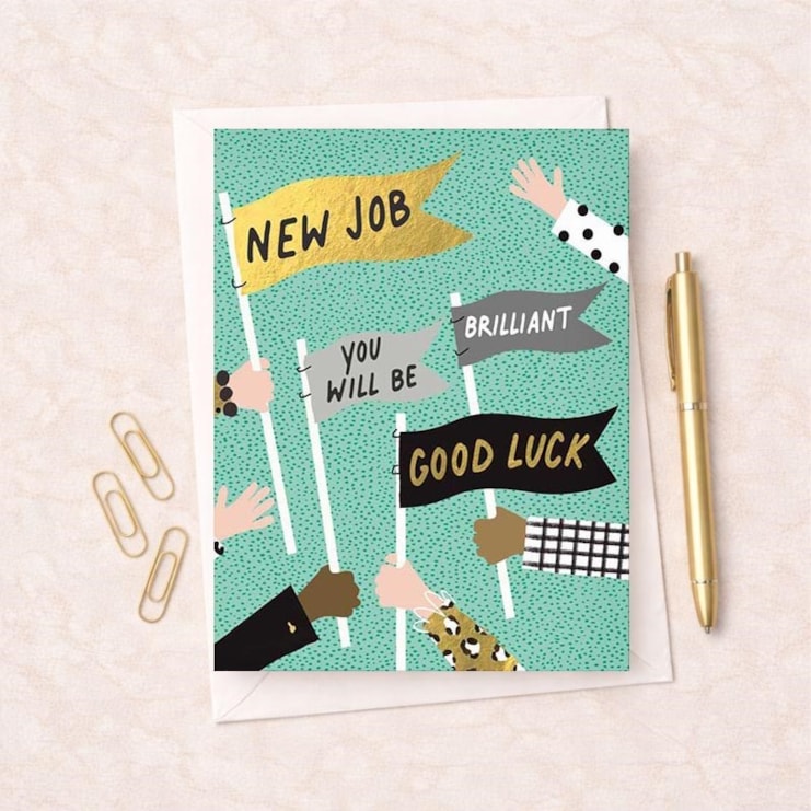 Large New Job Card - Flags
