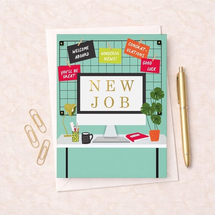 Large New Job Card - Computer Large New Job Card - Computer