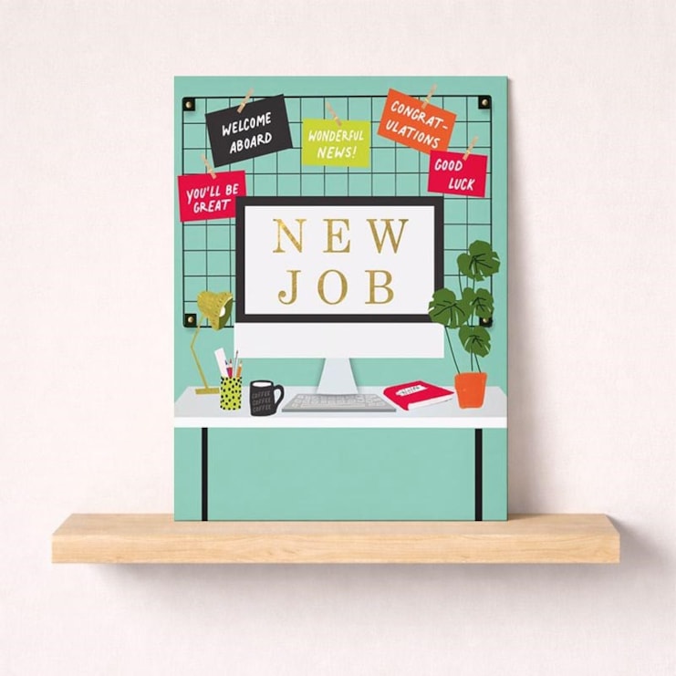 Large New Job Card - Computer