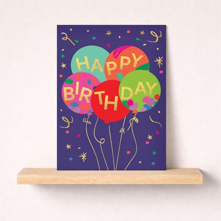 Large Birthday Card - Birthday Balloon