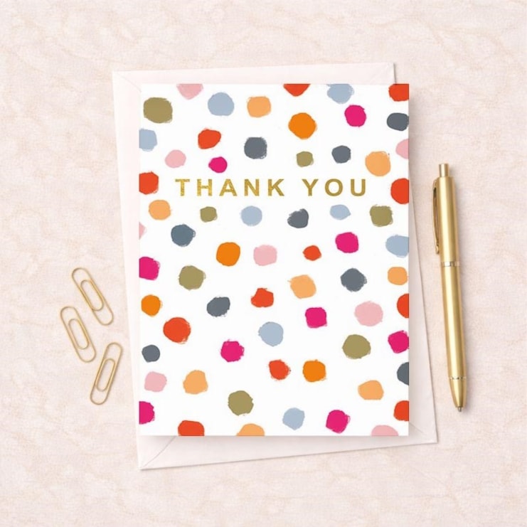 Large Thank You Card - Thank You