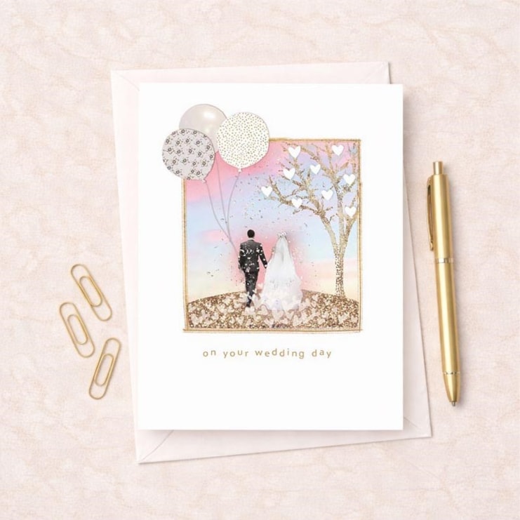Wedding Card - Bride & Groom