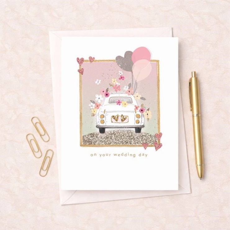 Wedding Card - Wedding Car