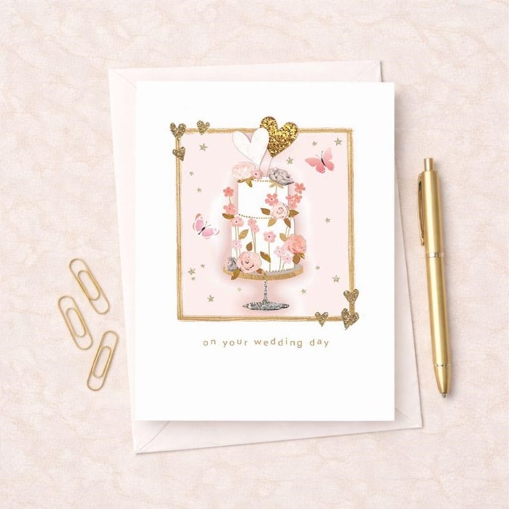 Wedding Card - Wedding Cake