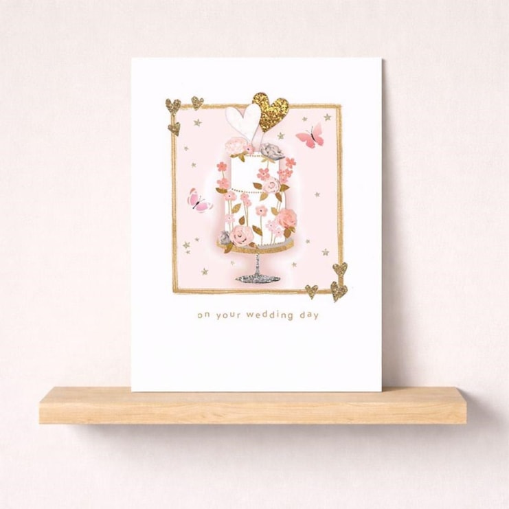 Wedding Card - Wedding Cake Wedding Card - Wedding Cake