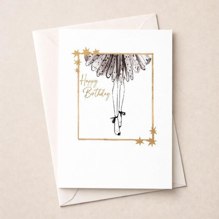 Birthday Card - Glamorous Lady