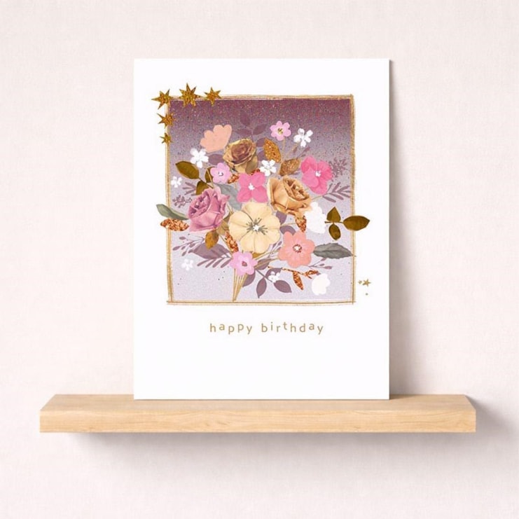 Birthday Card - Bunch Of Flowers Birthday Card - Bunch Of Flowers