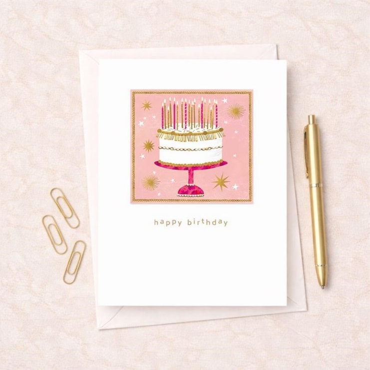 Birthday Card - Birthday Cake Birthday Card - Birthday Cake