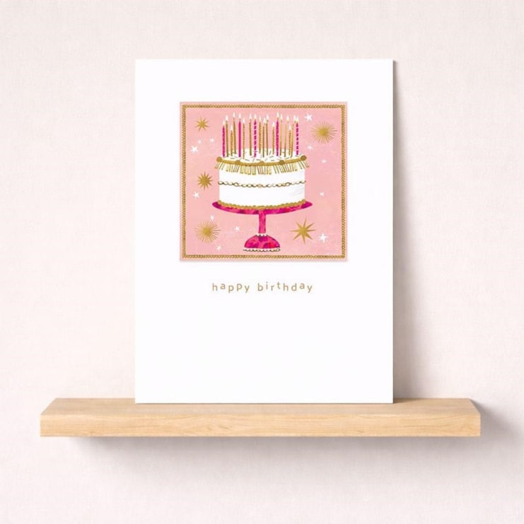 Birthday Card - Birthday Cake