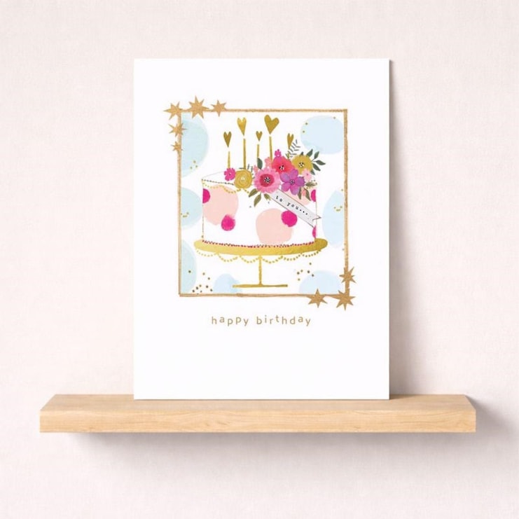 Birthday Card - Cake Birthday Card - Cake