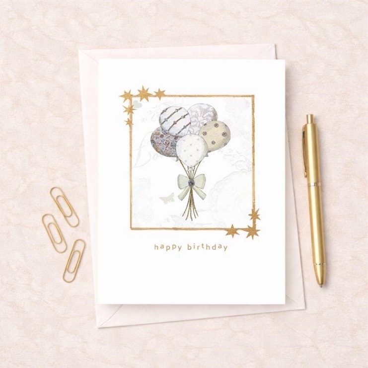 Birthday Card - Balloons Birthday Card - Balloons