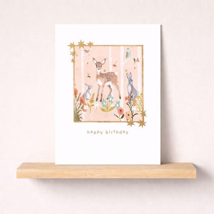 Birthday Card - Woodland Animals Birthday Card - Woodland Animals
