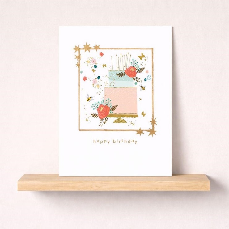 Birthday Card -  Cake