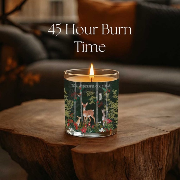 Vanilla Scented Christmas Candle - Cosy Christmas Lounge Vanilla Scented Christmas Candle - Cosy Christmas Lounge