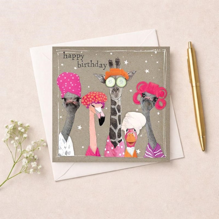 Birthday Card - Spa Day