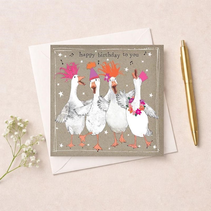 Birthday Card - Ducks Birthday Card - Ducks