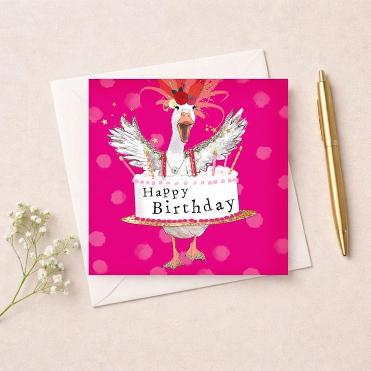 Birthday Card - Birthday Duck Birthday Card - Birthday Duck