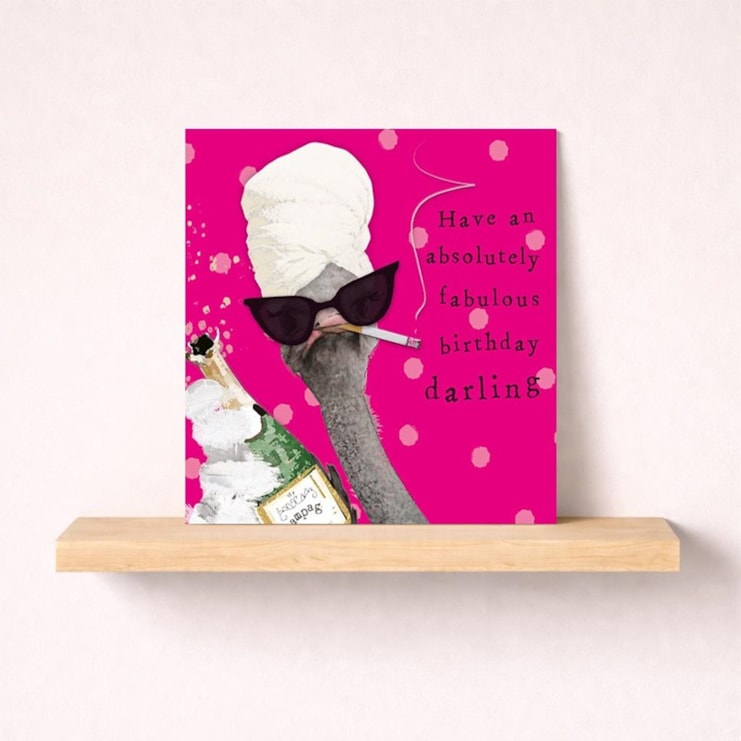 Birthday Card - Absolutely Fabulous Birthday