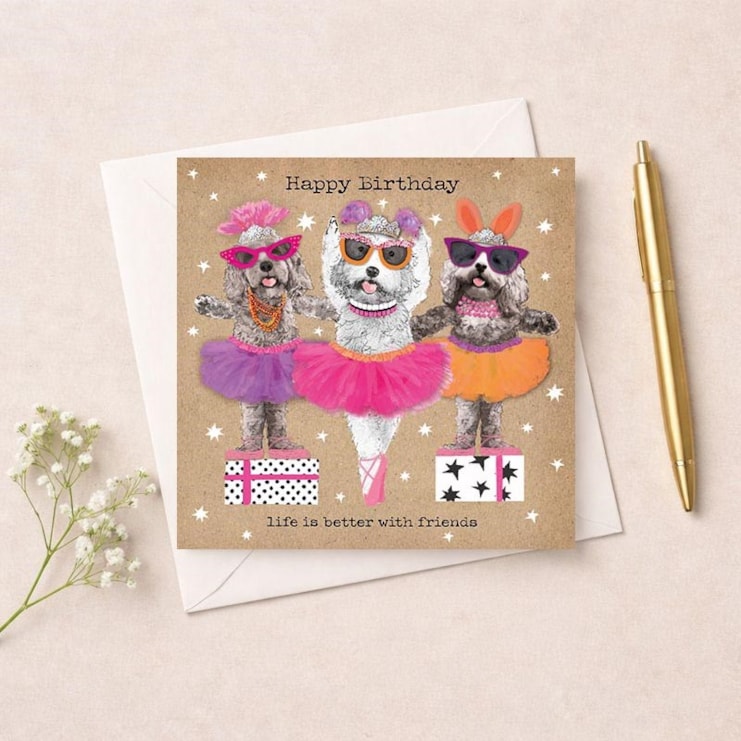 Birthday Card - Better With Friends