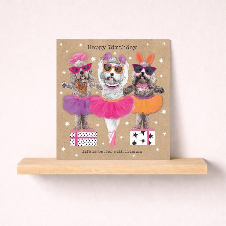 Birthday Card - Better With Friends