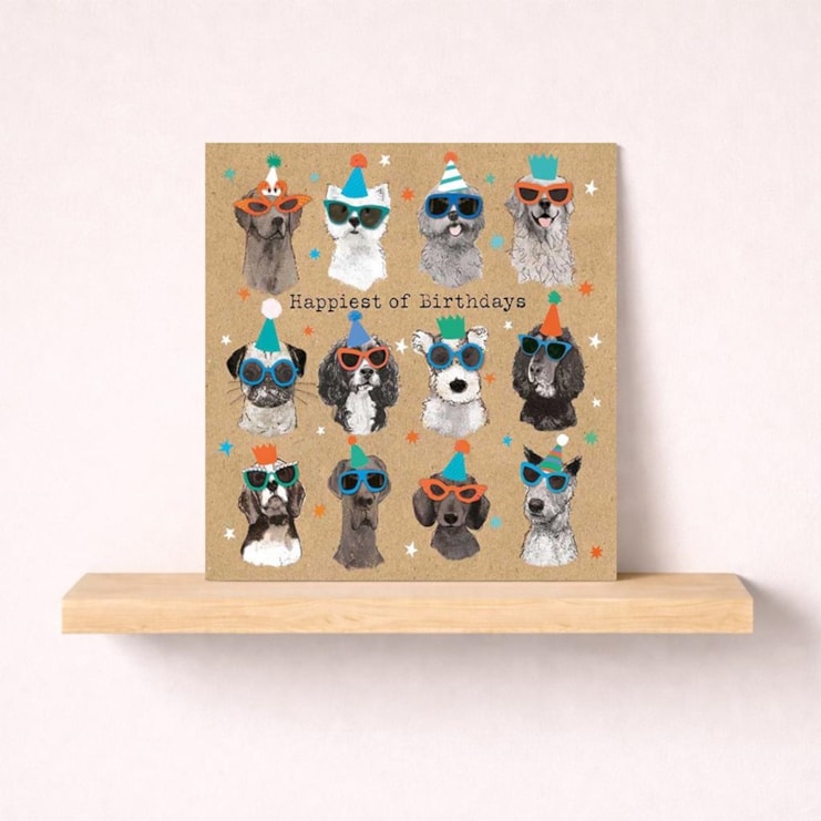 Birthday Card - Cool Dogs