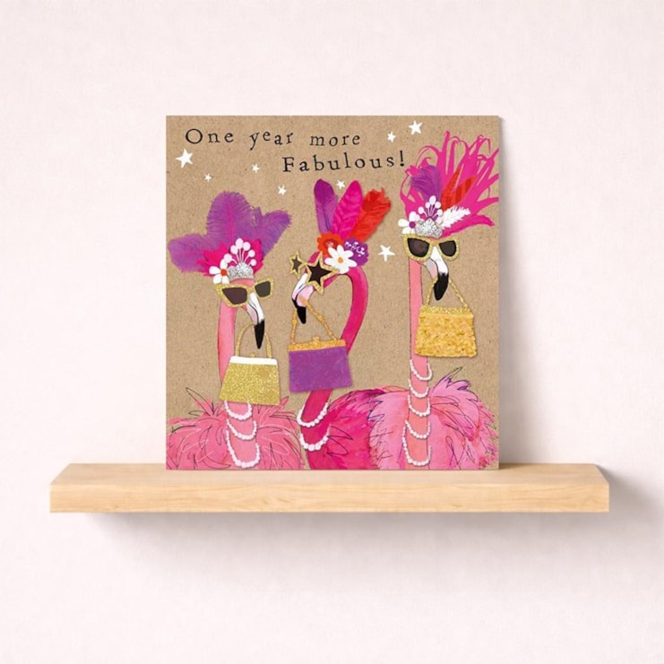 Birthday Card - One More Year Fabulous Birthday Card - One More Year Fabulous