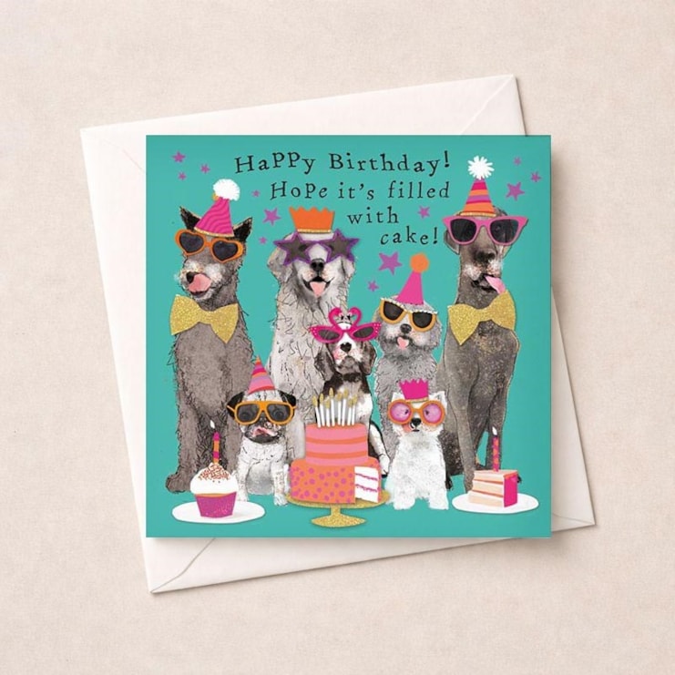 Birthday Card - Happy Birthday Filled With Cake Birthday Card - Happy Birthday Filled With Cake