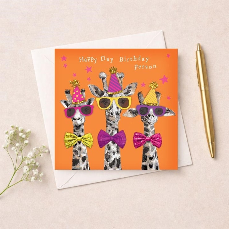 Birthday Card - Happy Day Birthday Person