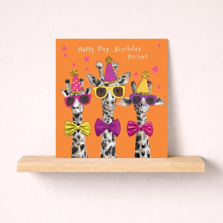 Birthday Card - Happy Day Birthday Person