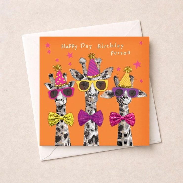 Birthday Card - Happy Day Birthday Person Birthday Card - Happy Day Birthday Person