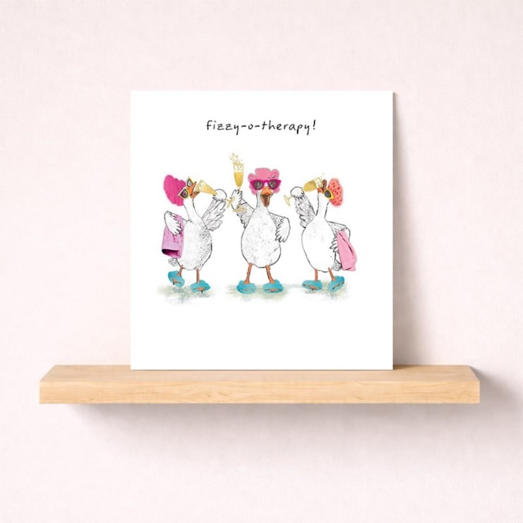 Open Card - Fizzy-O-Therapy