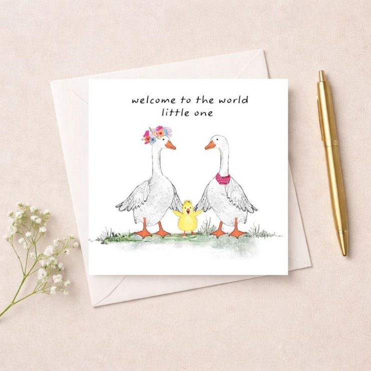 New Baby Card - Welcome Little One