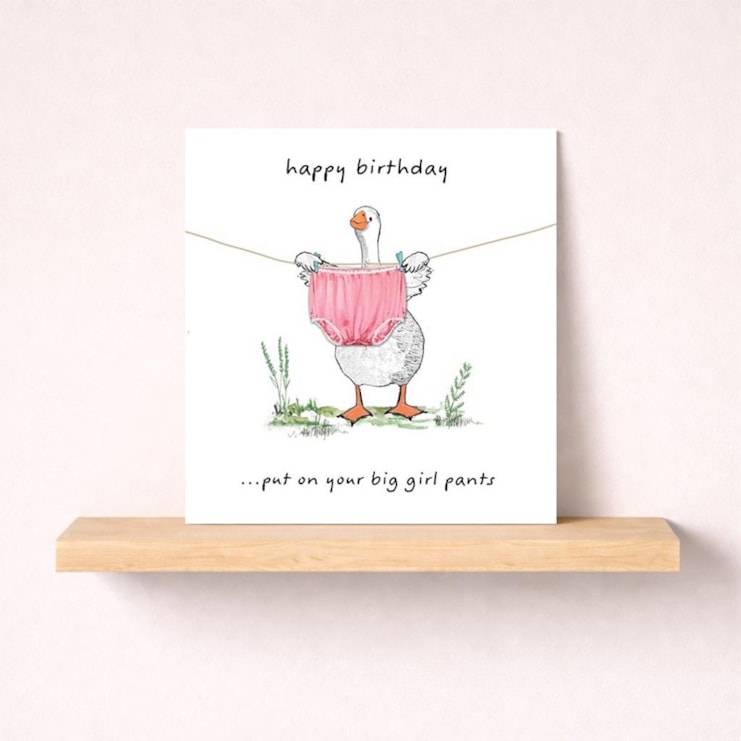 Birthday Card - Big Girl Pants