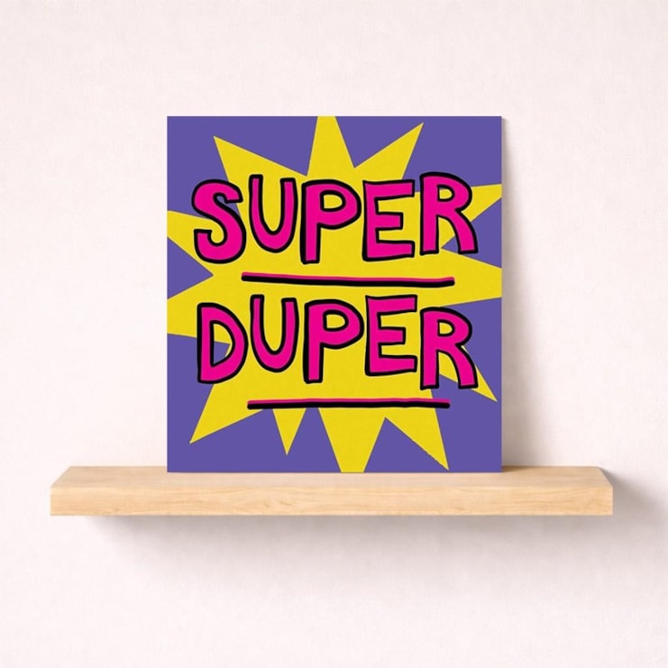 Congratulations Card - Super Duper