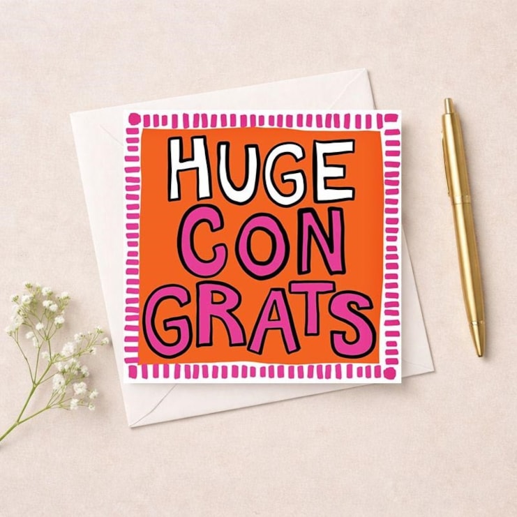 Congratulations Card - Huge Congrats Congratulations Card - Huge Congrats