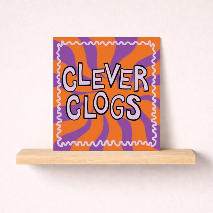 Congratulations Card - Clever Clogs