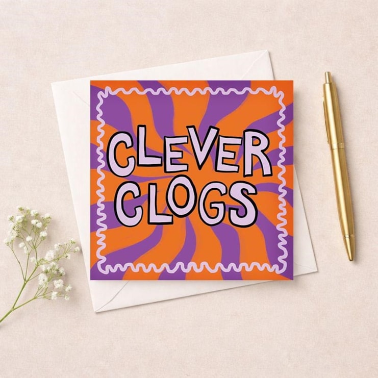 Congratulations Card - Clever Clogs Congratulations Card - Clever Clogs